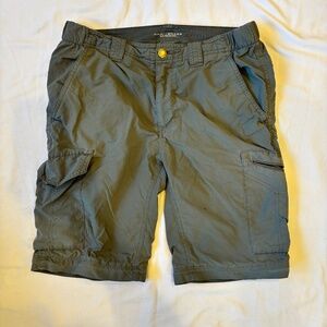 Columbia Omni-Shade Convertible Cargo Shorts (Pants Missing Legs) Size‎ 30x32